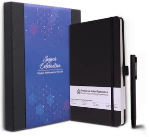 Doodle Undated Executive Gift Set | Vegan Leather Notebook + Stylish ...