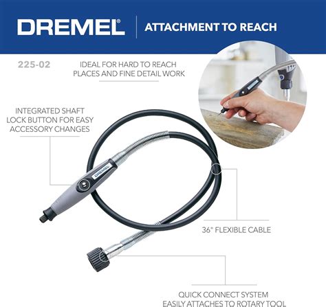 Dremel Flex Shaft Rotary Tool Attachment with India | Ubuy