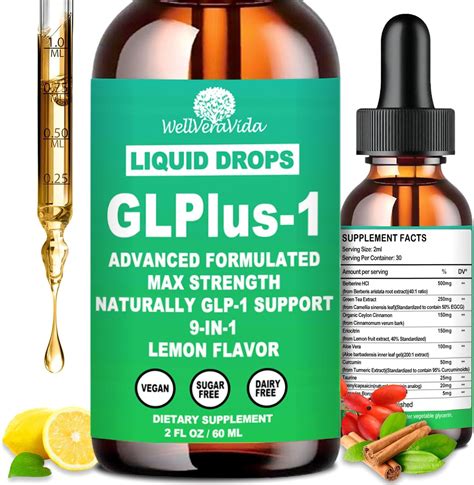 Amazon.com: GLP-1 Supplement for Women & Men, 9-in-1 Naturally GLP-1 ...