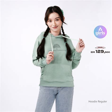 Jual Aerostreet Hoodie Tree Sage Green Sweater Jumper 1D000 | Shopee ...