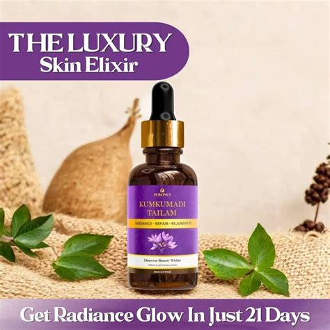 Buy Best Kumkumadi Tailam Face Oil Online by Pokonut