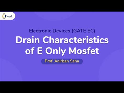 Exploring Drain Characteristics Of E Only MOSFET - GATE Electronic ...
