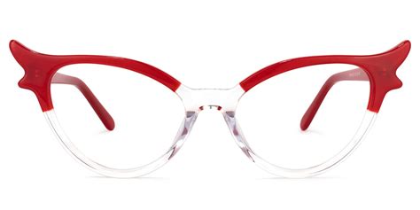 red jelly cat eye nails