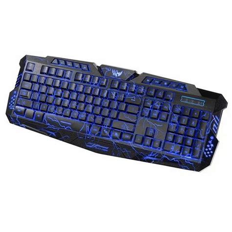 Buy Gaming Keyboard USB Wired Floating Keyboard, Quiet Ergonomic ...