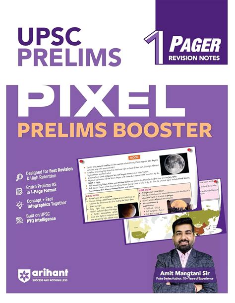 Buy Arihant UPSC Prelims Booster | Pixel 1-Pager Revision Notes | Fast ...
