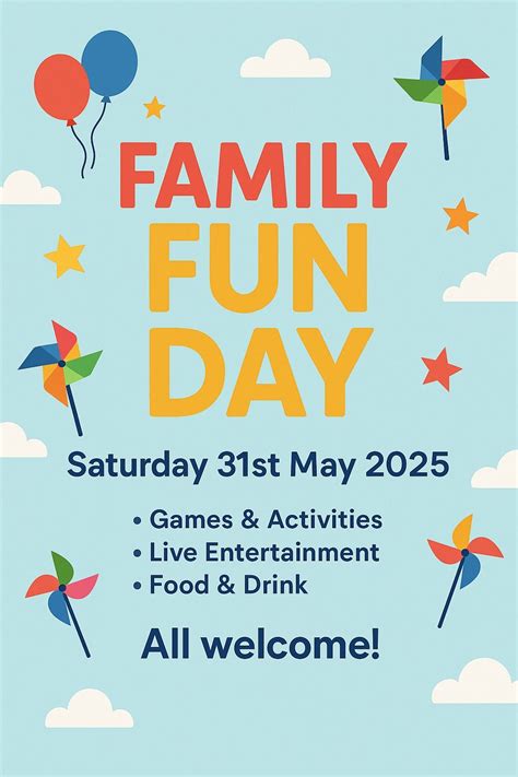 Family Fun Day, Bury Road, IP14 1JQ, Stowmarket, 31 May 2025 | AllEvents