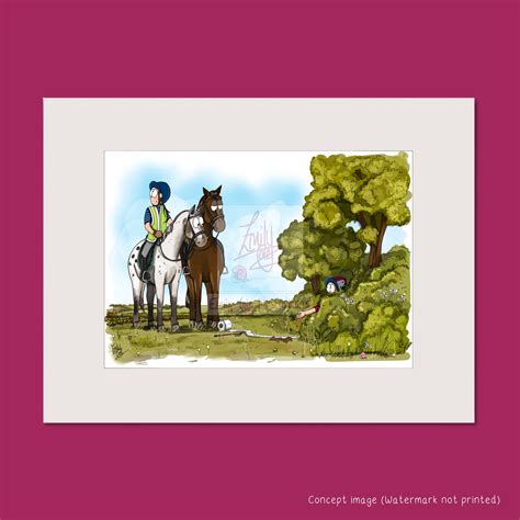 Mounted Giclée Art Prints - Emily Cole Illustrations