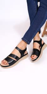 TRASE Women's Fashion Sandal, Faux Leather, Comfortable and Stylish ...