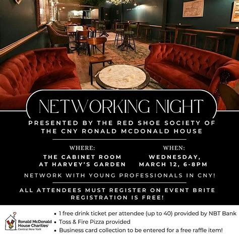 Networking Night Presented by Red Shoe Society - CNY Ronald McDonald ...