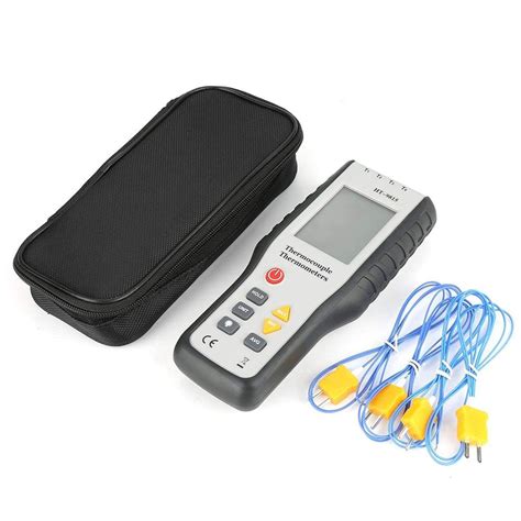 K Type Thermocouple Thermometer, Digital Thermocouple Thermometer, 4 ...