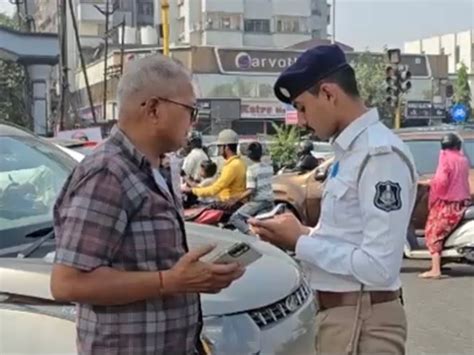Surat traffic violators pay ₹6 crore fines 66,681 drivers booked in 25 ...