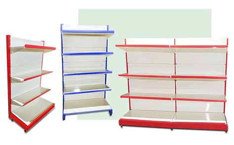 Ironic Slotted Channel Rack | Grocery Rack | Multipurpose Adjustable ...