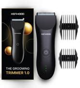 MENHOOD Men's WaterProof Cordless Grooming Trimmer for Men, Suitable ...