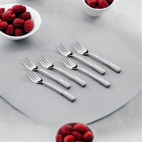 FnS Zest 6 Pcs Stainless Steel Dinner Forks – FNS International Limited