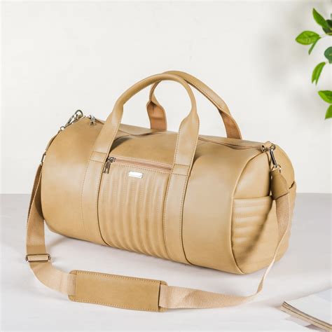 Duffel Bag - Buy Duffle Bag Beige Large Online in India | Nestasia