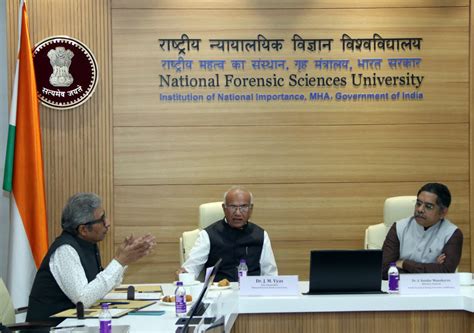The NFSU, Gandhinagar and PDEU signed MoU for training and research on ...