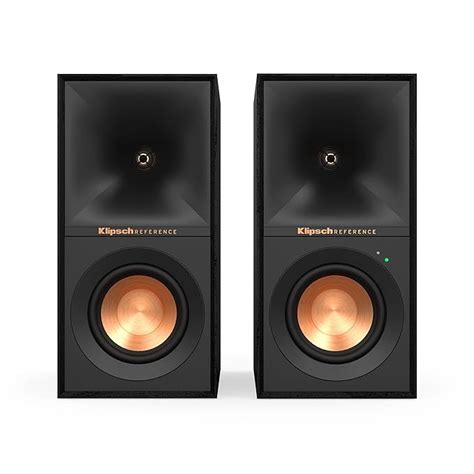 Klipsch Reference R-40PM Powered Bookshelf Speakers - 90-Degree x 90 ...