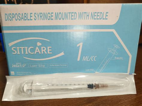 Syringe 1cc (SITICARE) – Meds for All