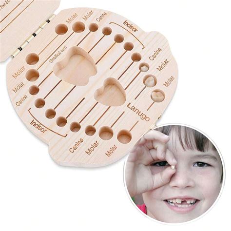 Baby Tooth Fairy Box Keepsake For Lost Tooth Boys| Tooth Holder For ...