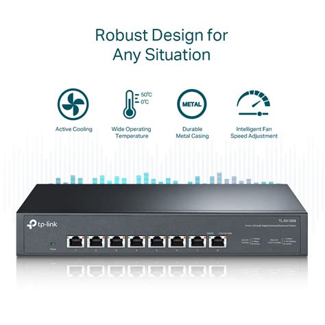 TL-SX1008 | 8-Port 10G Desktop/Rackmount Switch | TP-Link India