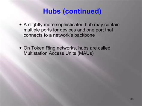 Chapter05 -- networking hardware | PPT
