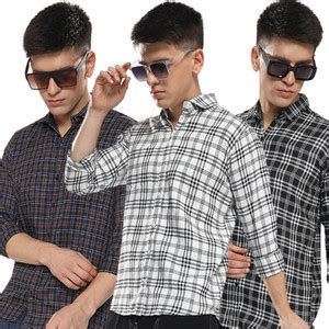 youth first Men Checkered Casual Multicolor Shirt - Buy youth first Men ...