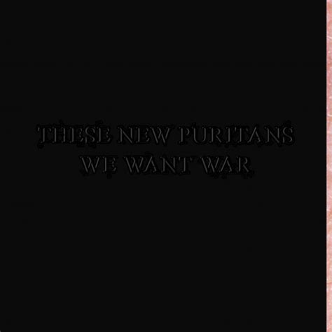 These New Puritans - We Want War (10") | Domino Mart - Domino