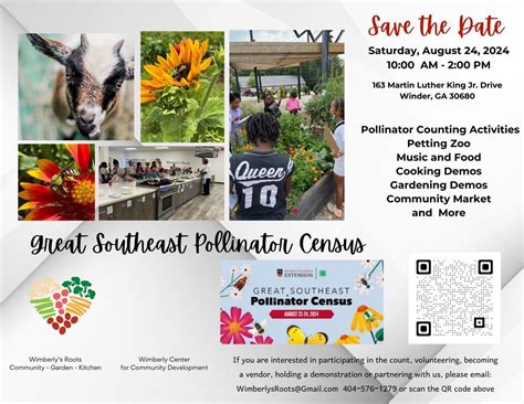 Great Southeast Pollinator Census Celebration at the Wimberly Center ...