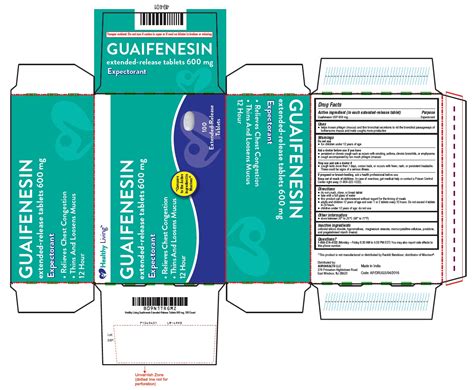 DailyMed - GUAIFENESIN tablet, extended release