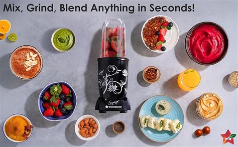 Buy Wonderchef Nutri Blend Complete Kitchen Machine, Mixer Grinder ...