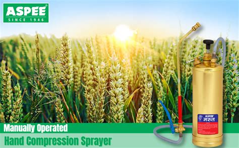 ASPEE | MARUT Hand Compression SPRAYERS | Material - Brass | 3.5 LTR MT ...