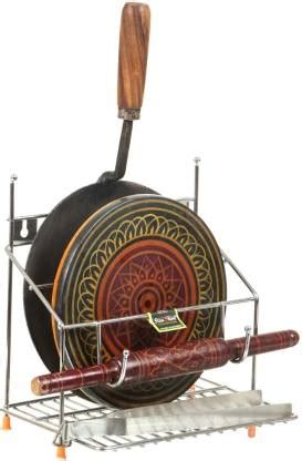 epic Chakla/Belan Kitchen Rack Steel EPIC Chakla Belan Tawa Chimta ...