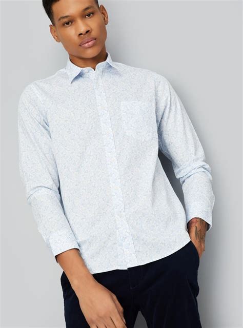 Buy Men Printed Regular Fit Casual Shirt Online at just Rs. 999.0 ...