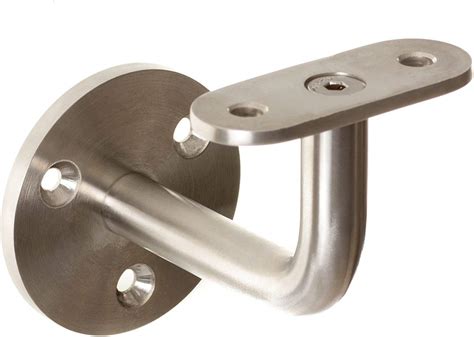 Vaishnavi Stainless Steel L Bracket for Stairs and Railings Glass ...