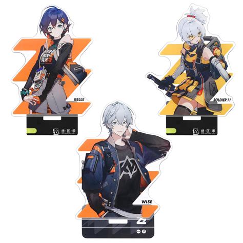 Buy UTIEHD Zenless Zone Zero Character Standees 3-Pack: Collectible ...