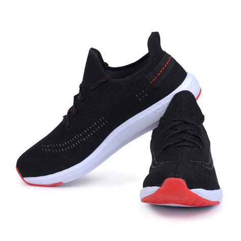 Buy Sparx Mens Sm-482 Black Red Running Shoe - 6 UK (SM0482_BKRD008) at ...