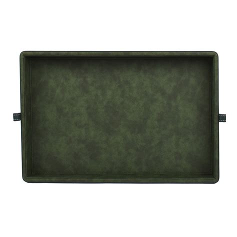 Rectangle Serving Tray Set of 2 | Dark Olive | Doté – ICHKAN by Day To Day