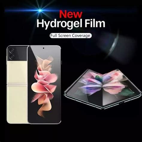 Jual SAMSUNG GALAXY Z FLIP 3 HYDROGEL CLEAR / MATTE FRONT+BACK SCREEN ...