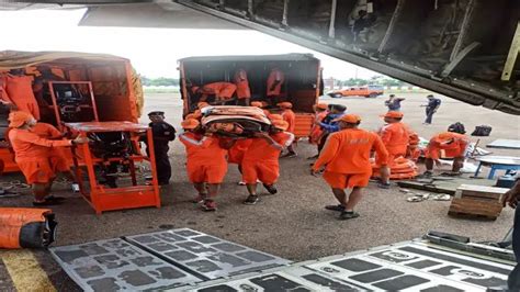 Central govt deployed 4 units NDRF to rescue citizens from Silchar ...