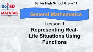 DepEd SHS Gen Math Video Lessons 的图像结果
