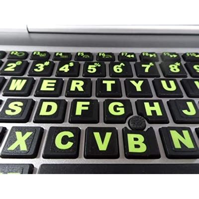 SovereignGA Keyboard Stickers 194 piece Set with Big Luminescent India ...