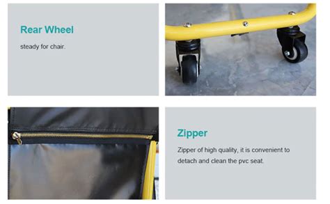 DESCO DELVERING TO THE WORLD Evacuation Chair for Stairs, Manual ...