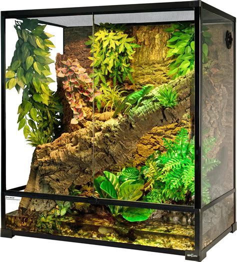 Amazon.com : REPTI ZOO Large Tall Glass Reptile Tank 36"x18"x36", 100 ...