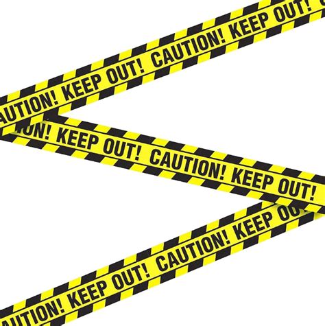 Caution Tape PNG Transparent Images