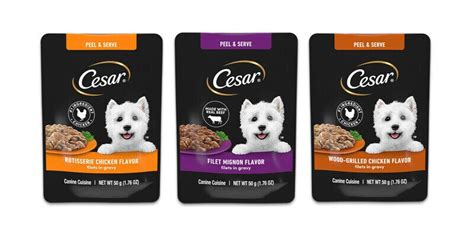 Grab-and-Go Dog Food Pouches : Wet Dog Food Mini-Pouch