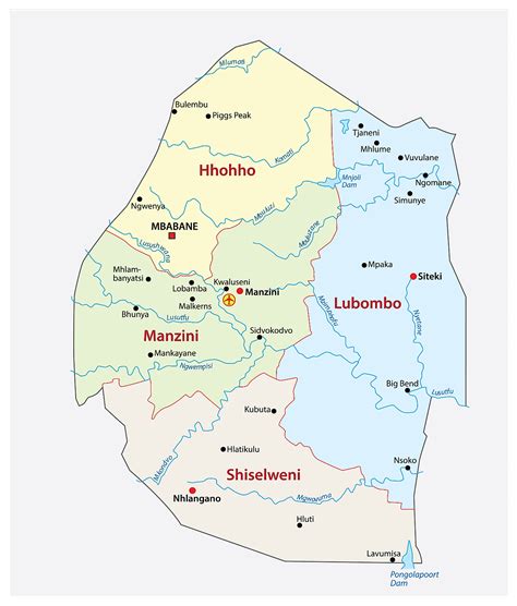 Eswatini Maps & Facts - World Atlas