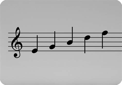 Treble Clef Staff Lines Let's Look At The Notes Of The Treble Clef,