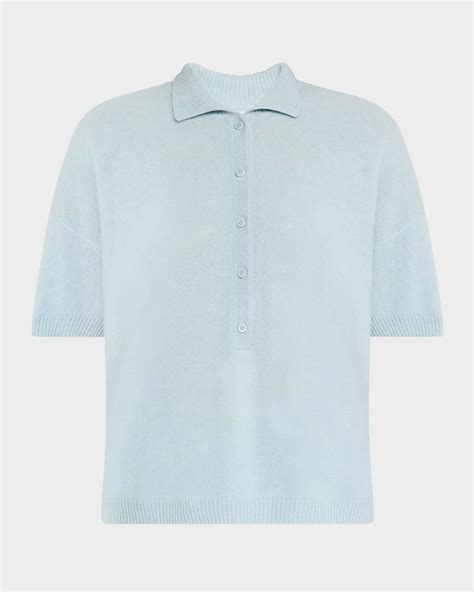 Naadam Cashmere Knit Polo | Neiman Marcus