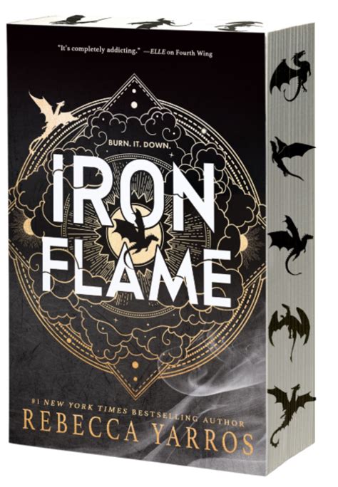 Free Shipping! Rebecca Yarros Iron Flame Paperback, Second Book in the ...
