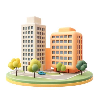 People in Different Buildings Cartoon Png 的图像结果